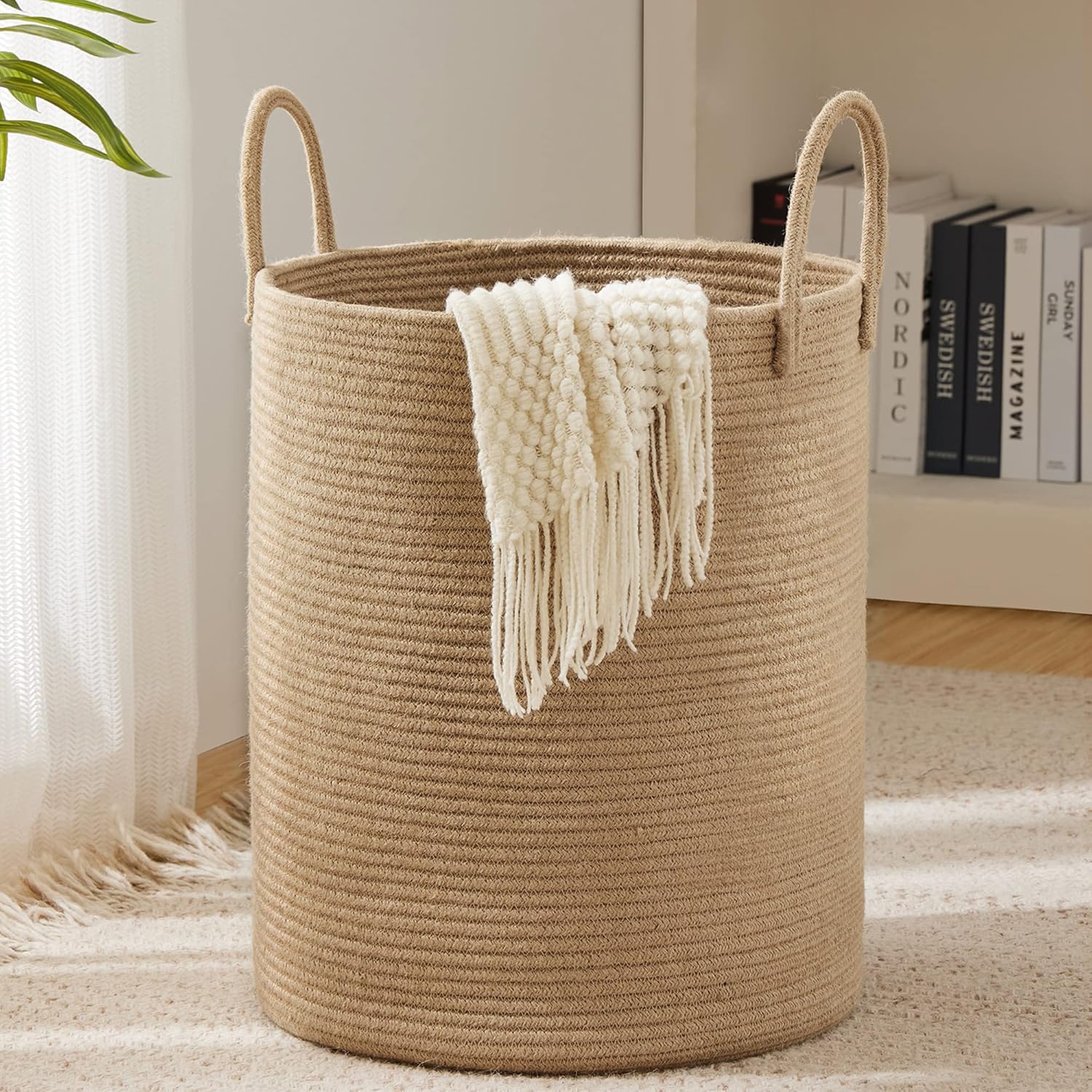 Large Storage Basket Tall Wove - Sustainable Living Eco Friendly review and price